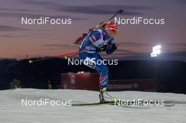 06.12.2014, Oestersund, Sweden (SWE): Eva Puskarcikova (CZE) - IBU world cup biathlon, sprint women, Oestersund (SWE). www.nordicfocus.com. © Manzoni/NordicFocus. Every downloaded picture is fee-liable.