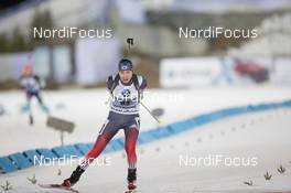 06.12.2014, Oestersund, Sweden (SWE): Ji-Hee Mun (KOR) - IBU world cup biathlon, sprint women, Oestersund (SWE). www.nordicfocus.com. © Manzoni/NordicFocus. Every downloaded picture is fee-liable.
