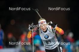 06.12.2014, Oestersund, Sweden (SWE): Miriam Goessner (GER) - IBU world cup biathlon, sprint women, Oestersund (SWE). www.nordicfocus.com. © Manzoni/NordicFocus. Every downloaded picture is fee-liable.