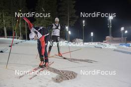 28.11.2014, Oestersund, Sweden (SWE): Dominik Windisch (ITA) - IBU world cup biathlon, training, Oestersund (SWE). www.nordicfocus.com. © Manzoni/NordicFocus. Every downloaded picture is fee-liable.