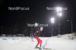 28.11.2014, Oestersund, Sweden (SWE): Tobias Eberhard (AUT) - IBU world cup biathlon, training, Oestersund (SWE). www.nordicfocus.com. © Manzoni/NordicFocus. Every downloaded picture is fee-liable.