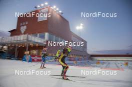28.11.2014, Oestersund, Sweden (SWE): Nastassia Dubarezava  (BLR) - IBU world cup biathlon, training, Oestersund (SWE). www.nordicfocus.com. © Manzoni/NordicFocus. Every downloaded picture is fee-liable.