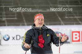 28.11.2014, Oestersund, Sweden (SWE): Markus Fischer (GER) coach Team Kazakhstan - IBU world cup biathlon, training, Oestersund (SWE). www.nordicfocus.com. © Manzoni/NordicFocus. Every downloaded picture is fee-liable.