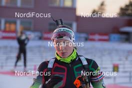 28.11.2014, Oestersund, Sweden (SWE): Darya Domracheva (BLR) - IBU world cup biathlon, training, Oestersund (SWE). www.nordicfocus.com. © Manzoni/NordicFocus. Every downloaded picture is fee-liable.