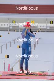 28.11.2014, Oestersund, Sweden (SWE): Gabriela Soukalova (CZE) - IBU world cup biathlon, training, Oestersund (SWE). www.nordicfocus.com. © Manzoni/NordicFocus. Every downloaded picture is fee-liable.