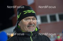 28.11.2014, Oestersund, Sweden (SWE): Eberhard Roesch (GER), Coach - IBU world cup biathlon, training, Oestersund (SWE). www.nordicfocus.com. © Manzoni/NordicFocus. Every downloaded picture is fee-liable.