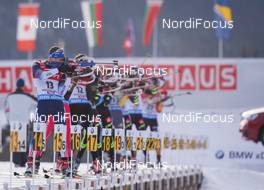 14.12.2014, Hochfilzen, Austria (AUT): Tim Burke (USA) - IBU world cup biathlon, pursuit men, Hochfilzen (AUT). www.nordicfocus.com. © Manzoni/NordicFocus. Every downloaded picture is fee-liable.