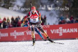 14.12.2014, Hochfilzen, Austria (AUT): Daniel Boehm (GER) - IBU world cup biathlon, pursuit men, Hochfilzen (AUT). www.nordicfocus.com. © Manzoni/NordicFocus. Every downloaded picture is fee-liable.