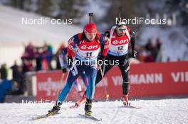 14.12.2014, Hochfilzen, Austria (AUT): Anton Shipulin (RUS) - IBU world cup biathlon, pursuit men, Hochfilzen (AUT). www.nordicfocus.com. © Manzoni/NordicFocus. Every downloaded picture is fee-liable.