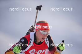 14.12.2014, Hochfilzen, Austria (AUT): Daniel Boehm (GER) - IBU world cup biathlon, pursuit men, Hochfilzen (AUT). www.nordicfocus.com. © Manzoni/NordicFocus. Every downloaded picture is fee-liable.
