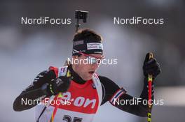 14.12.2014, Hochfilzen, Austria (AUT): Mario Dolder (SUI) - IBU world cup biathlon, pursuit men, Hochfilzen (AUT). www.nordicfocus.com. © Manzoni/NordicFocus. Every downloaded picture is fee-liable.