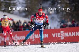 14.12.2014, Hochfilzen, Austria (AUT): Dmitry Malyshko (RUS) - IBU world cup biathlon, pursuit men, Hochfilzen (AUT). www.nordicfocus.com. © Manzoni/NordicFocus. Every downloaded picture is fee-liable.