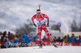 14.12.2014, Hochfilzen, Austria (AUT): Tarjei Boe (NOR) - IBU world cup biathlon, pursuit men, Hochfilzen (AUT). www.nordicfocus.com. © Manzoni/NordicFocus. Every downloaded picture is fee-liable.