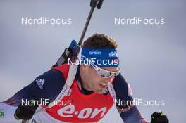 14.12.2014, Hochfilzen, Austria (AUT): Tim Burke (USA) - IBU world cup biathlon, pursuit men, Hochfilzen (AUT). www.nordicfocus.com. © Manzoni/NordicFocus. Every downloaded picture is fee-liable.