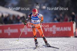 14.12.2014, Hochfilzen, Austria (AUT): Terezia Poliakova (SVK)  - IBU world cup biathlon, pursuit women, Hochfilzen (AUT). www.nordicfocus.com. © Manzoni/NordicFocus. Every downloaded picture is fee-liable.
