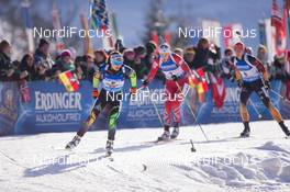 14.12.2014, Hochfilzen, Austria (AUT): Darya Domracheva (BLR) - IBU world cup biathlon, pursuit women, Hochfilzen (AUT). www.nordicfocus.com. © Manzoni/NordicFocus. Every downloaded picture is fee-liable.