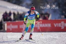 14.12.2014, Hochfilzen, Austria (AUT): Teja Gregorin (SLO) - IBU world cup biathlon, pursuit women, Hochfilzen (AUT). www.nordicfocus.com. © Manzoni/NordicFocus. Every downloaded picture is fee-liable.