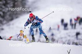13.12.2014, Hochfilzen, Austria (AUT): Jaroslav Soukup (CZE) - IBU world cup biathlon, relay men, Hochfilzen (AUT). www.nordicfocus.com. © Manzoni/NordicFocus. Every downloaded picture is fee-liable.