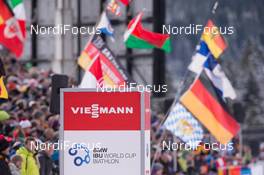 13.12.2014, Hochfilzen, Austria (AUT): Event Feature: Viessmann Finish Tower - IBU world cup biathlon, relay women, Hochfilzen (AUT). www.nordicfocus.com. © Manzoni/NordicFocus. Every downloaded picture is fee-liable.