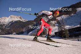 12.12.2014, Hochfilzen, Austria (AUT): Anton Sinapov (BUL) - IBU world cup biathlon, sprint men, Hochfilzen (AUT). www.nordicfocus.com. © Manzoni/NordicFocus. Every downloaded picture is fee-liable.