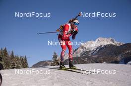 12.12.2014, Hochfilzen, Austria (AUT): Tarjei Boe (NOR) - IBU world cup biathlon, sprint men, Hochfilzen (AUT). www.nordicfocus.com. © Manzoni/NordicFocus. Every downloaded picture is fee-liable.