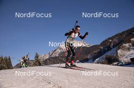 12.12.2014, Hochfilzen, Austria (AUT): Mario Dolder (SUI) - IBU world cup biathlon, sprint men, Hochfilzen (AUT). www.nordicfocus.com. © Manzoni/NordicFocus. Every downloaded picture is fee-liable.