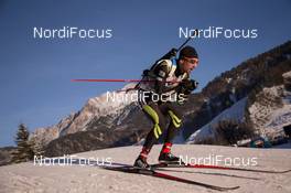 12.12.2014, Hochfilzen, Austria (AUT): Jean Guillaume Beatrix (FRA) - IBU world cup biathlon, sprint men, Hochfilzen (AUT). www.nordicfocus.com. © Manzoni/NordicFocus. Every downloaded picture is fee-liable.