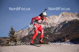 12.12.2014, Hochfilzen, Austria (AUT): Thomas Bormolini (ITA) - IBU world cup biathlon, sprint men, Hochfilzen (AUT). www.nordicfocus.com. © Manzoni/NordicFocus. Every downloaded picture is fee-liable.