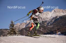12.12.2014, Hochfilzen, Austria (AUT): Vladimir Chepelin (BLR) - IBU world cup biathlon, sprint men, Hochfilzen (AUT). www.nordicfocus.com. © Manzoni/NordicFocus. Every downloaded picture is fee-liable.