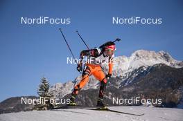 12.12.2014, Hochfilzen, Austria (AUT): Matej Kazar (SVK) - IBU world cup biathlon, sprint men, Hochfilzen (AUT). www.nordicfocus.com. © Manzoni/NordicFocus. Every downloaded picture is fee-liable.