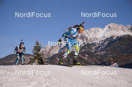 12.12.2014, Hochfilzen, Austria (AUT): Kauri Koiv (EST) - IBU world cup biathlon, sprint men, Hochfilzen (AUT). www.nordicfocus.com. © Manzoni/NordicFocus. Every downloaded picture is fee-liable.