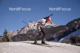 12.12.2014, Hochfilzen, Austria (AUT): Nathan Smith (CAN) - IBU world cup biathlon, sprint men, Hochfilzen (AUT). www.nordicfocus.com. © Manzoni/NordicFocus. Every downloaded picture is fee-liable.