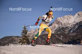 12.12.2014, Hochfilzen, Austria (AUT): Karol Dombrovski (LTU) - IBU world cup biathlon, sprint men, Hochfilzen (AUT). www.nordicfocus.com. © Manzoni/NordicFocus. Every downloaded picture is fee-liable.