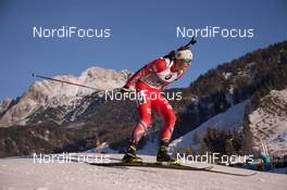 12.12.2014, Hochfilzen, Austria (AUT): Lars Helge Birkeland (NOR) - IBU world cup biathlon, sprint men, Hochfilzen (AUT). www.nordicfocus.com. © Manzoni/NordicFocus. Every downloaded picture is fee-liable.