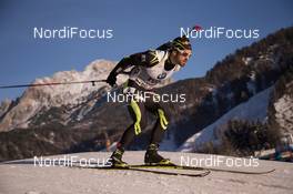 12.12.2014, Hochfilzen, Austria (AUT): Simon Fourcade (FRA) - IBU world cup biathlon, sprint men, Hochfilzen (AUT). www.nordicfocus.com. © Manzoni/NordicFocus. Every downloaded picture is fee-liable.