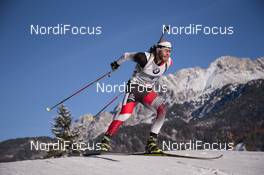 12.12.2014, Hochfilzen, Austria (AUT): Daniel Mesotitsch (AUT) - IBU world cup biathlon, sprint men, Hochfilzen (AUT). www.nordicfocus.com. © Manzoni/NordicFocus. Every downloaded picture is fee-liable.