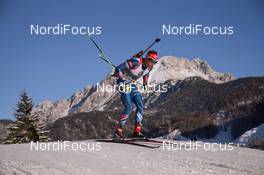12.12.2014, Hochfilzen, Austria (AUT): Michal Krcmar (CZE) - IBU world cup biathlon, sprint men, Hochfilzen (AUT). www.nordicfocus.com. © Manzoni/NordicFocus. Every downloaded picture is fee-liable.