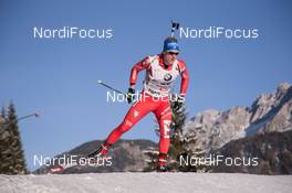 12.12.2014, Hochfilzen, Austria (AUT): Lukas Hofer (ITA) - IBU world cup biathlon, sprint men, Hochfilzen (AUT). www.nordicfocus.com. © Manzoni/NordicFocus. Every downloaded picture is fee-liable.
