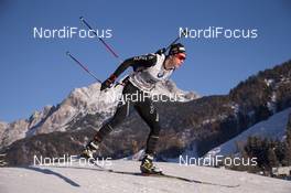 12.12.2014, Hochfilzen, Austria (AUT): Gaspard Cuenot (SUI) - IBU world cup biathlon, sprint men, Hochfilzen (AUT). www.nordicfocus.com. © Manzoni/NordicFocus. Every downloaded picture is fee-liable.