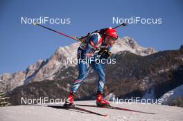 12.12.2014, Hochfilzen, Austria (AUT): Tomas Krupcik (CZE) - IBU world cup biathlon, sprint men, Hochfilzen (AUT). www.nordicfocus.com. © Manzoni/NordicFocus. Every downloaded picture is fee-liable.