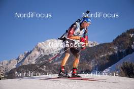 12.12.2014, Hochfilzen, Austria (AUT): Simon Schempp (GER) - IBU world cup biathlon, sprint men, Hochfilzen (AUT). www.nordicfocus.com. © Manzoni/NordicFocus. Every downloaded picture is fee-liable.