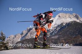 12.12.2014, Hochfilzen, Austria (AUT): Matej Kazar (SVK) - IBU world cup biathlon, sprint men, Hochfilzen (AUT). www.nordicfocus.com. © Manzoni/NordicFocus. Every downloaded picture is fee-liable.