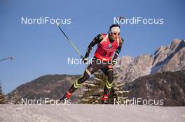 12.12.2014, Hochfilzen, Austria (AUT): Martin Fourcade (FRA) - IBU world cup biathlon, sprint men, Hochfilzen (AUT). www.nordicfocus.com. © Manzoni/NordicFocus. Every downloaded picture is fee-liable.