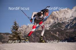 12.12.2014, Hochfilzen, Austria (AUT): Tobias Eberhard (AUT) - IBU world cup biathlon, sprint men, Hochfilzen (AUT). www.nordicfocus.com. © Manzoni/NordicFocus. Every downloaded picture is fee-liable.