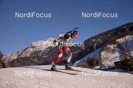 12.12.2014, Hochfilzen, Austria (AUT): Tobias Eberhard (AUT) - IBU world cup biathlon, sprint men, Hochfilzen (AUT). www.nordicfocus.com. © Manzoni/NordicFocus. Every downloaded picture is fee-liable.