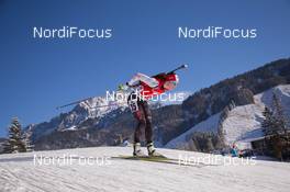 12.12.2014, Hochfilzen, Austria (AUT): Megan Heinicke (CAN) - IBU world cup biathlon, sprint women, Hochfilzen (AUT). www.nordicfocus.com. © Manzoni/NordicFocus. Every downloaded picture is fee-liable.