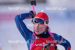 12.12.2014, Hochfilzen, Austria (AUT): Veronika Vitkova (CZE) - IBU world cup biathlon, sprint women, Hochfilzen (AUT). www.nordicfocus.com. © Manzoni/NordicFocus. Every downloaded picture is fee-liable.