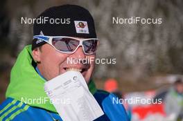 12.12.2014, Hochfilzen, Austria (AUT): Borut Nunar (SLO) IBU race director - IBU world cup biathlon, sprint women, Hochfilzen (AUT). www.nordicfocus.com. © Manzoni/NordicFocus. Every downloaded picture is fee-liable.