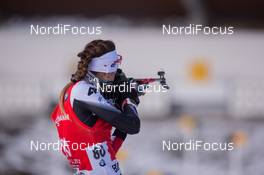 12.12.2014, Hochfilzen, Austria (AUT): Monika Hojnisz (POL) - IBU world cup biathlon, sprint women, Hochfilzen (AUT). www.nordicfocus.com. © Manzoni/NordicFocus. Every downloaded picture is fee-liable.
