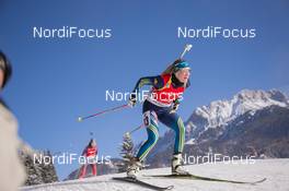 12.12.2014, Hochfilzen, Austria (AUT): Ingela Andersson (SWE) - IBU world cup biathlon, sprint women, Hochfilzen (AUT). www.nordicfocus.com. © Manzoni/NordicFocus. Every downloaded picture is fee-liable.